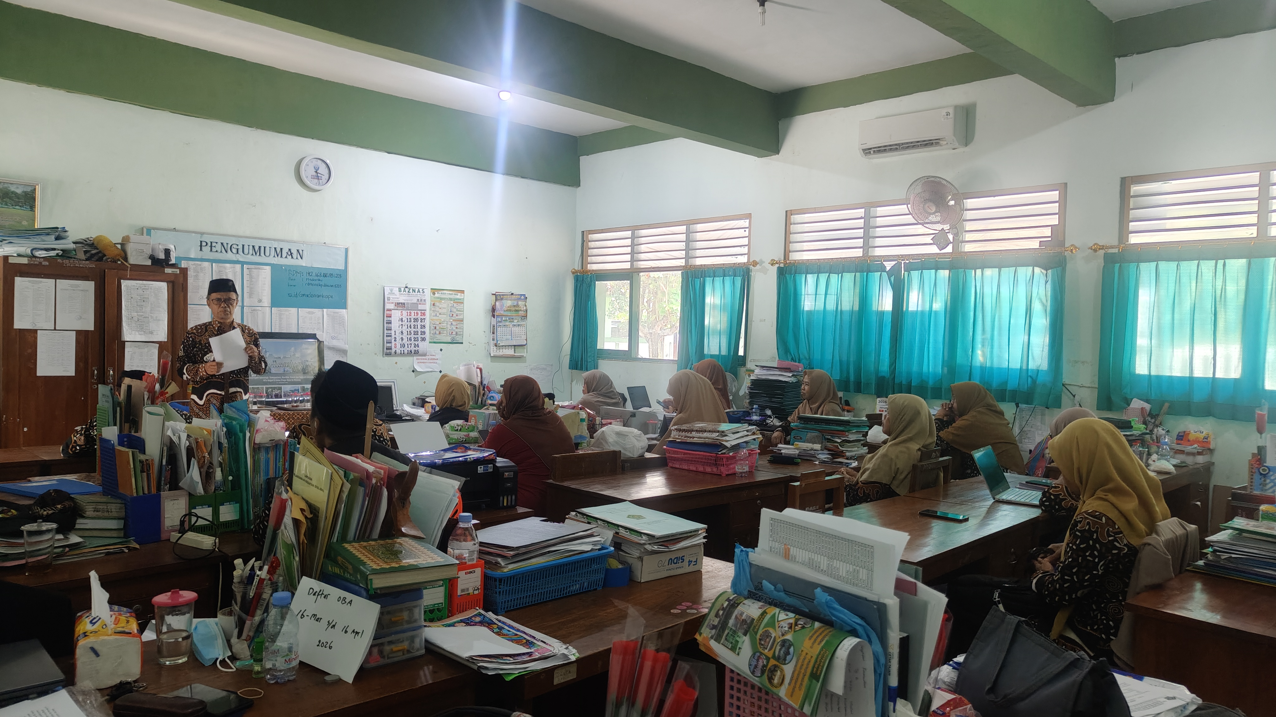 MTsN 6 Kulon Progo Perkuat Budaya Spiritual Lewat Kultum Rutin Jelang Pulang