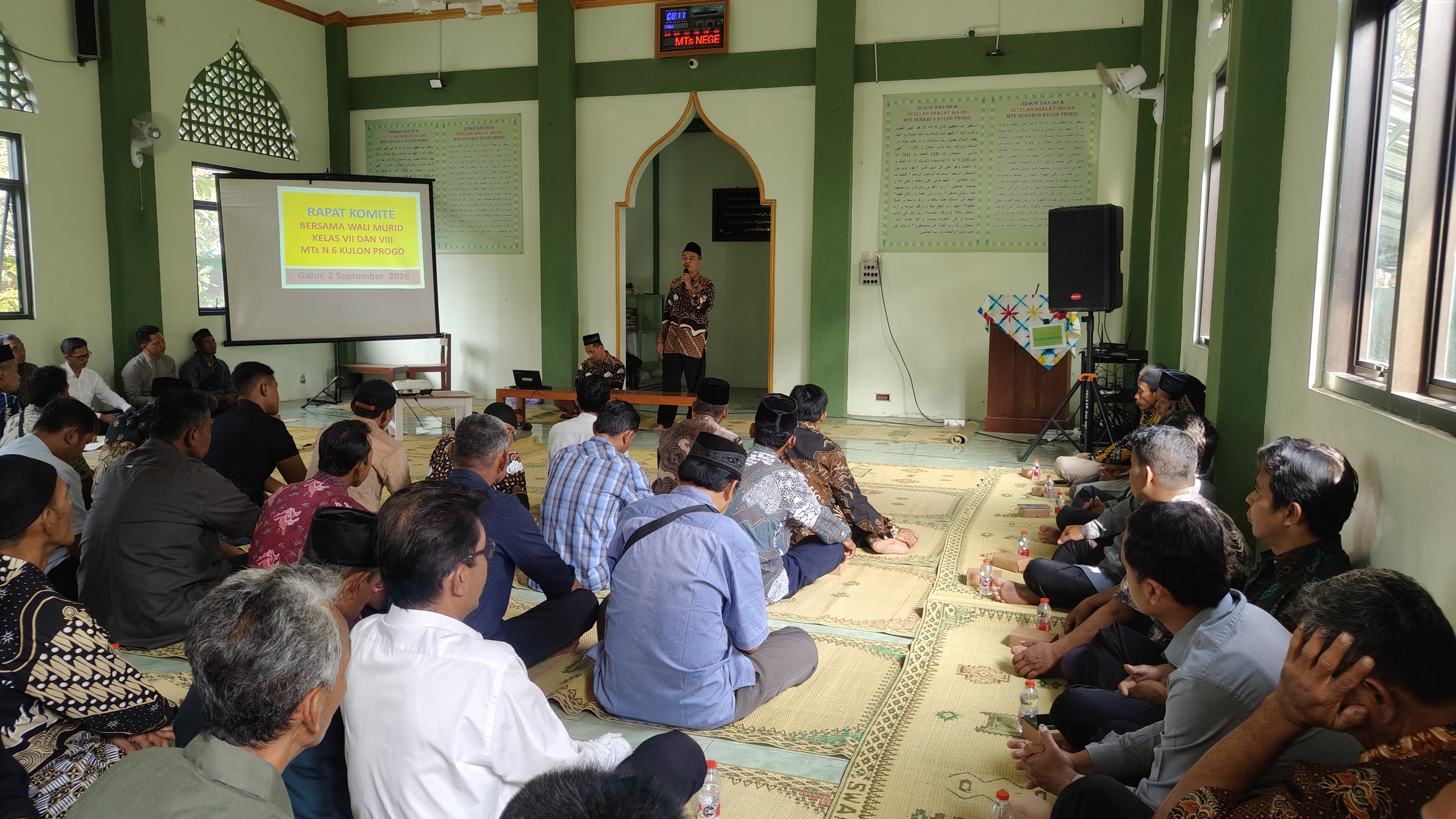 Sinergi Madrasah dan Orang Tua, MTsN 6 Kulon Progo Adakan Rapat Pleno Komite