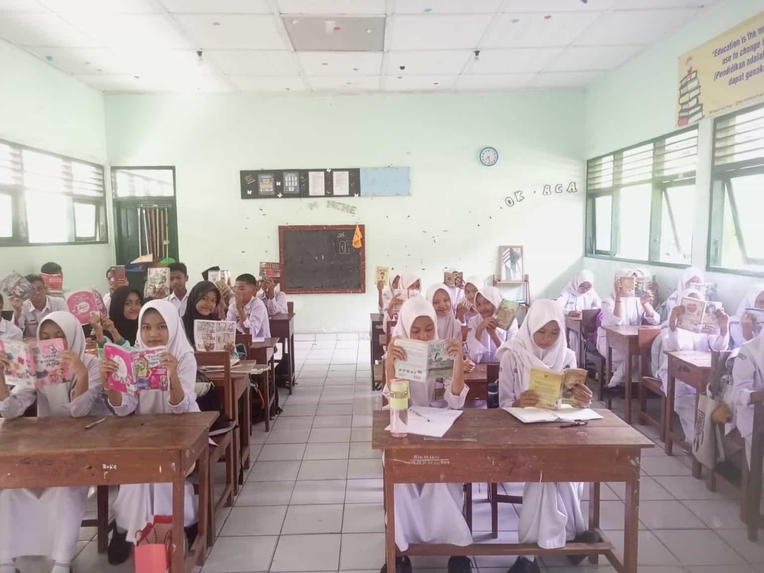 MTsN 6 Kulon Progo Gelar Gerakan Literasi di Seluruh Kelas Secara Rutin