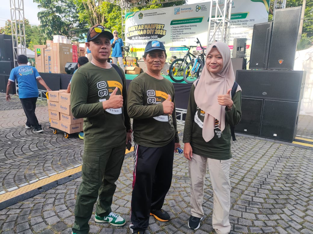 Guru dan Pegawai MTsN 6 Kulon Progo Turut Semarakkan Gebyar HABFEST Kemenag DIY 2025
