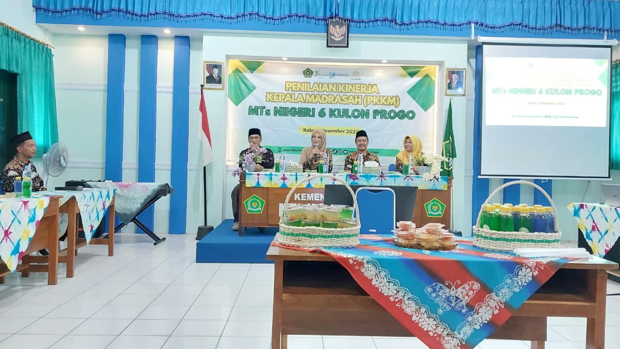 Dukungan Penuh Civitas Akademika Antar MTsN 6 Kulon Progo Sukses PKKM 2025