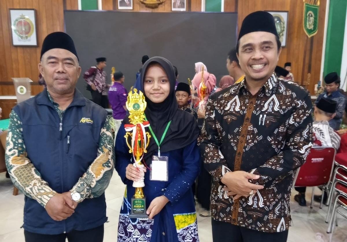 Murid MTsN 6 Kulon Progo Ini Sukses Rebut Juara 2 Tilawah STQ Kota Yogyakarta