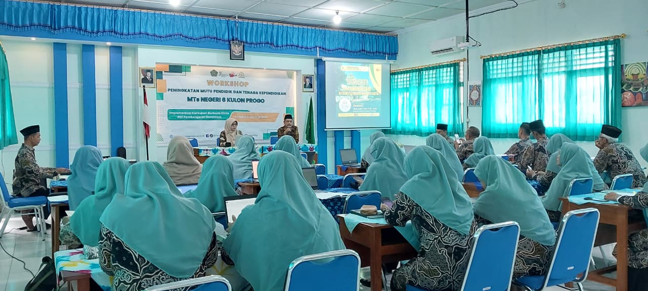 Integrasikan Nilai Karakter MTsN 6 Kulon Progo Selenggarakan Workshop Kurikulum Berbasis Cinta