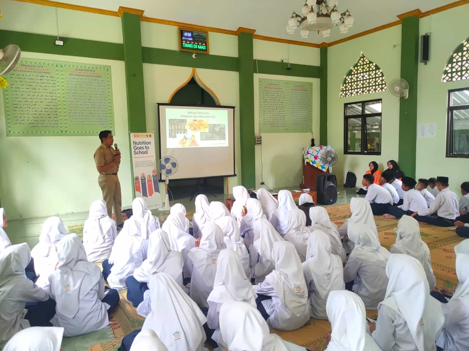 Edukasi Gizi dan Kebun Sehat MTsN 6 Kulon Progo
