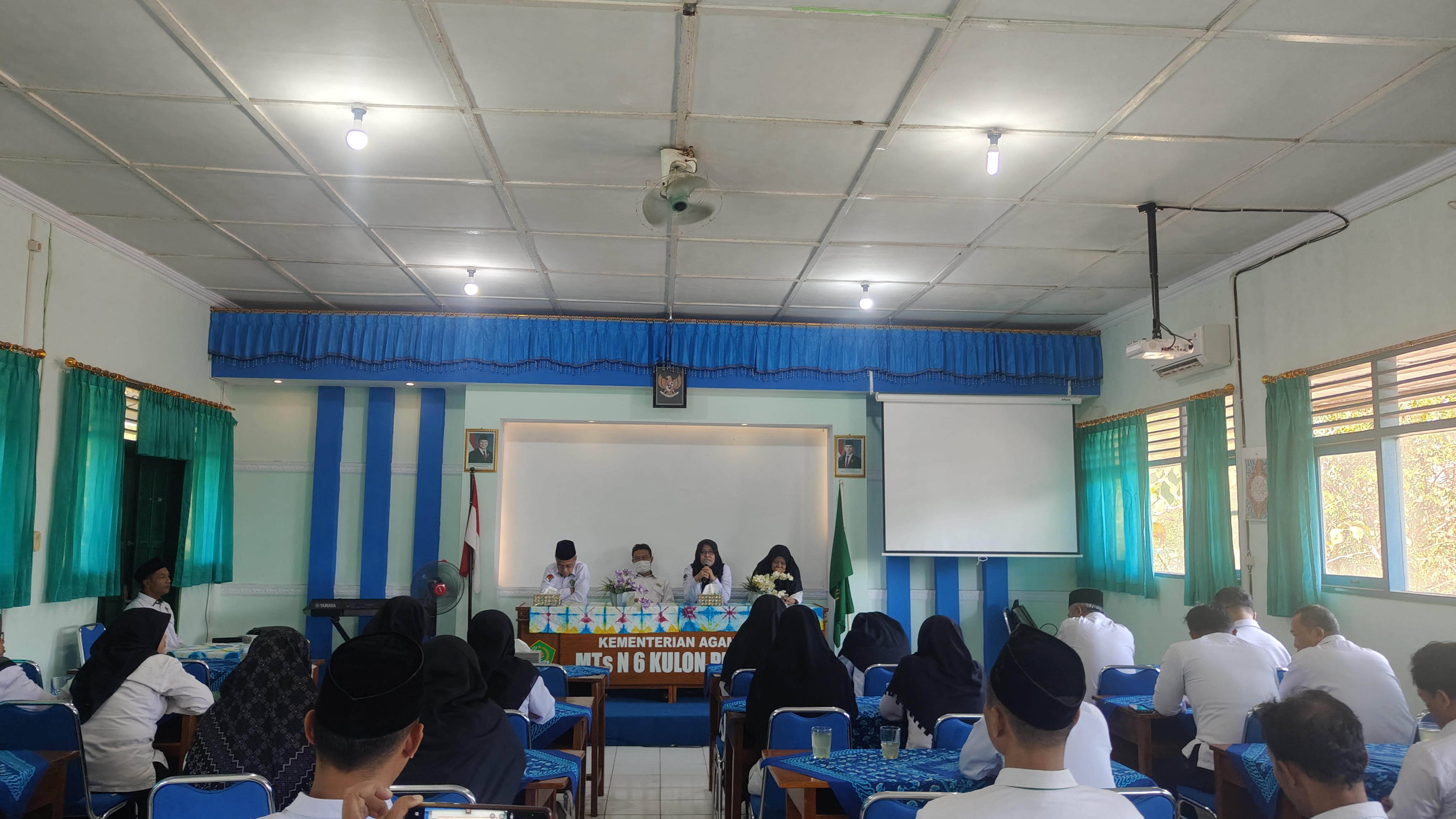 Sambut Kepala Madrasah Baru, MTsN 6 Kulon Progo Terima Silaturahmi Rombongan MTsN 3 Kulon Progo