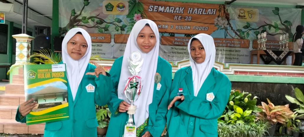 MTsN 6 Kulon Progo Raih Juara 1 CCA Harlah MAN 3 Kulon Progo