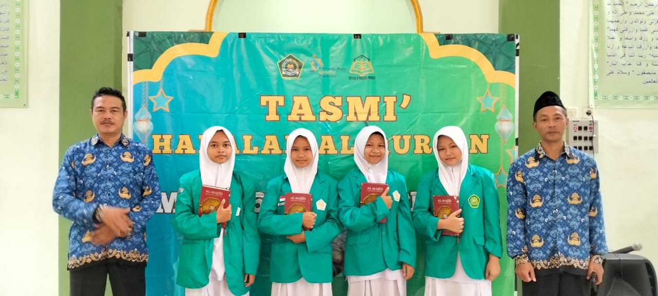Kelas Tahfiz MTsN 6 Kulon Progo Gelar Tasmi’ Hafalan Qur’an